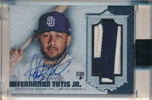 Fernando Tatis Jr Cards Hot List, Most Popular Card, Valuable Autographs