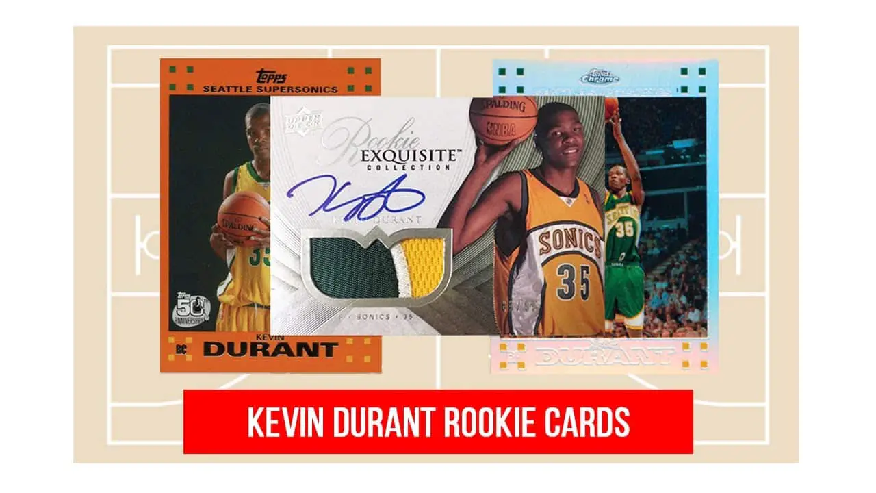Best Kevin Durant Rookie Cards (Topps Chrome, Exquisite)