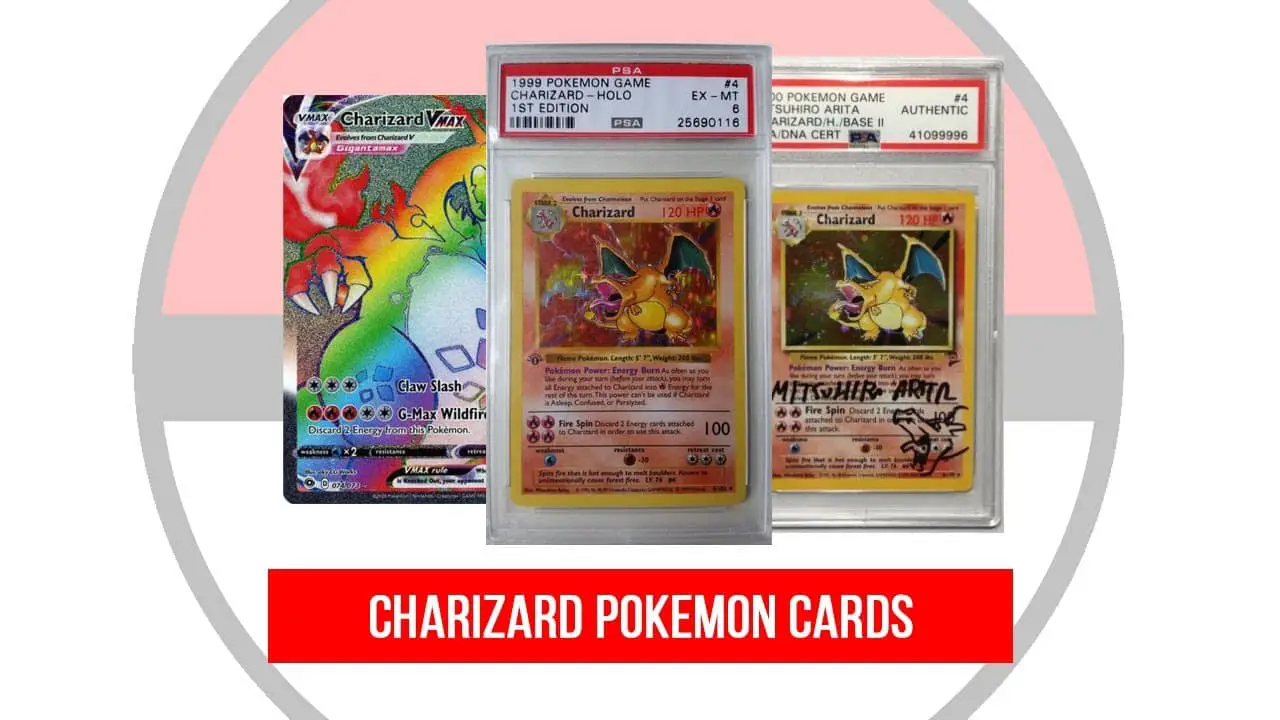 PSA Charizard Comparison XY evolution VS Base set unlimited 