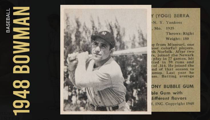 1948 Bowman Baseball Cards