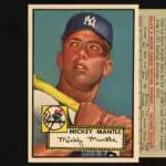 1952 Topps Baseball Cards