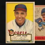 Bob Feller Baseball Card
