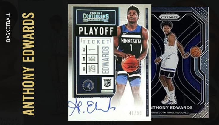 12 Most Valuable Anthony Edwards Rookie Cards