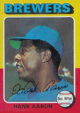 Most Valuable Hank Aaron Baseball Cards - MoneyMade