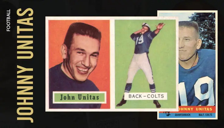 Johnny Unitas Football Cards