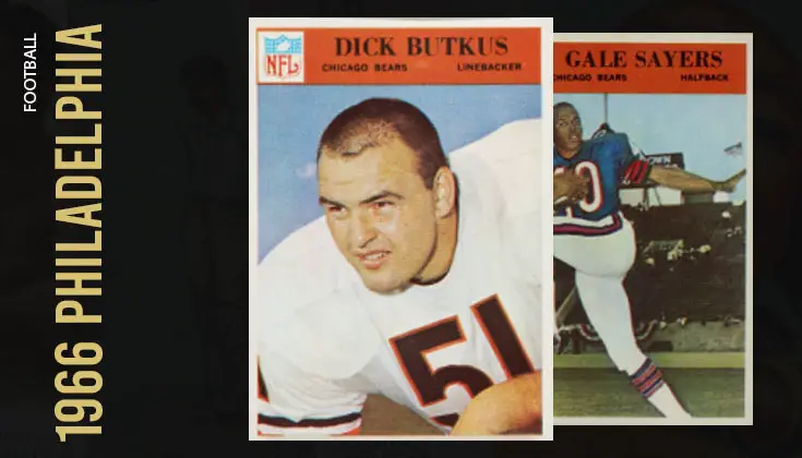 1966 Philadelphia Football Cards