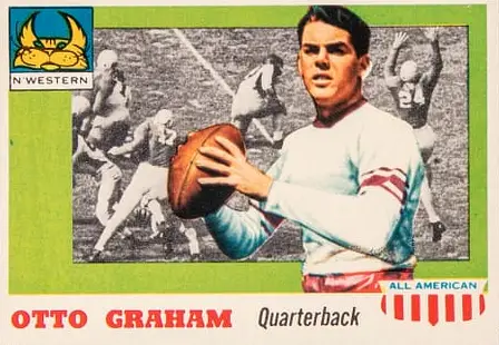 Otto Graham's First Game Worn Jersey