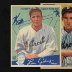 Hank Greenberg Baseball Card