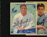 Hank Greenberg Baseball Card