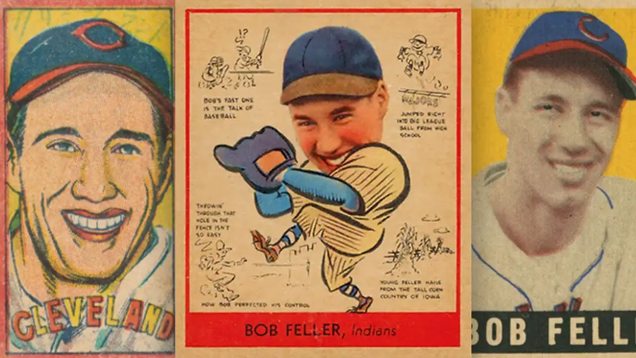 Top 25 Most Valuable Bob Feller Baseball Cards