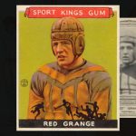 red grange football cards