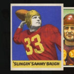 Sammy Baugh Football Cards