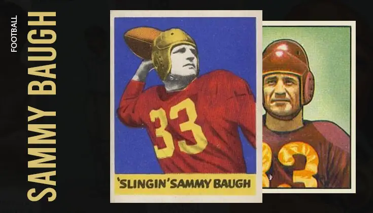 Sammy Baugh Football Cards
