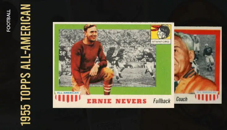 1955 Topps All-American Football Cards