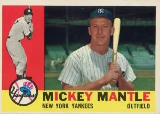 Mickey Mantle Cards Real-Time Hot List, Most Popular, Valuable Cards