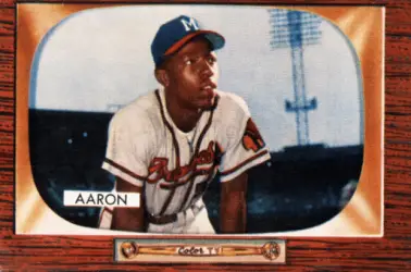 Top 10 Most Valuable Hank Aaron Baseball Cards ($2,000+) 