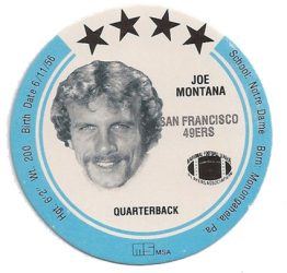 1981-MSA-Holsum-Discs-Joe-Montana
