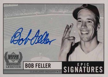 Bob Feller Upper Deck Auto