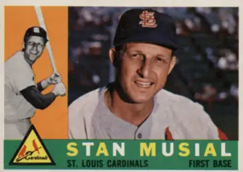 25 Most Valuable Stan Musial Baseball Cards