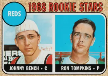 1968 Topps Bench Tompkins