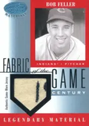 Bob Feller Jersey Card