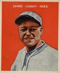 Jimmy Jimmie FOXX Novelty RP Card 273 Red Sox 1938 G Heads up 