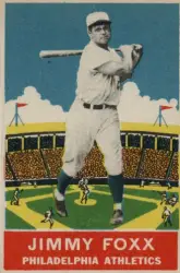 1960 Fleer Jimmy Foxx