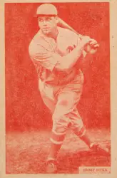 1929 Kashin Publications (R316) Jimmie Foxx (misspelled Jimmy