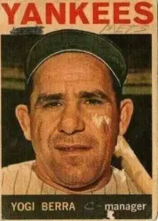 NICE 1965 Topps #470 Yogi Berra Baseball Card - SportsCare