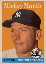 Top 7 Most Expensive Mickey Mantle Baseball Cards