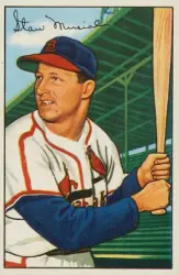 25 Most Valuable Stan Musial Baseball Cards