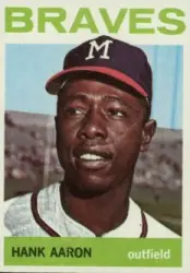 1999 Topps Opening Day Hank Aaron #1 1974 HR No. 715 Atlanta Braves  (MVP/HOF)