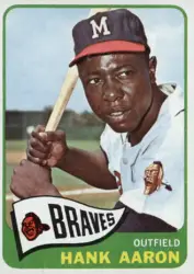 Sold at Auction: (3) 1950s Hank Aaron Baseball Cards - Milwaukee Braves -  HOF