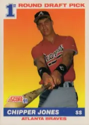 Top 7 Chipper Jones Rookie Card Investments – The Dugout - MoneyMade