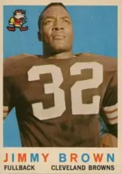 1958 Topps CLEVELAND BROWNS #9 Team Card 