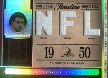 Top 15 Most Valuable Otto Graham Football Cards