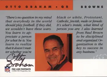 Top 15 Most Valuable Otto Graham Football Cards