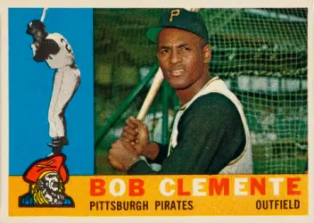 1964 Topps Giants #11 Bob Clemente Roberto Clemente PSA 4 Graded Baseball  Card