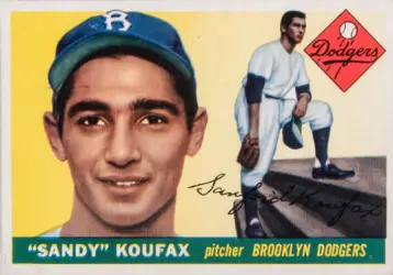 Sandy Koufax 1963 NL MVP & Cy Young Signed Brooklyn Dodgers Jersey