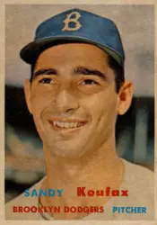 Top 19 Most Valuable Sandy Koufax Baseball Cards