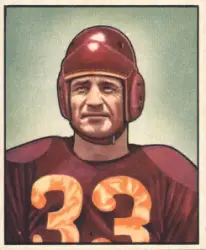 Issued by Bowman Gum Company  Card Number 2, Otto Graham