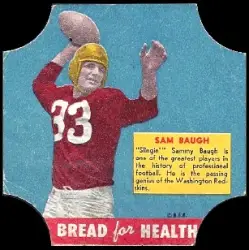 1952 Bowman Small #30 Sammy Baugh Value - Football