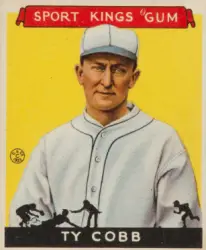 46 Most Valuable Ty Cobb Baseball Cards