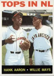 aaron mays 1964 topps baseball card