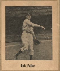 1947 Bob Feller Baseball Card