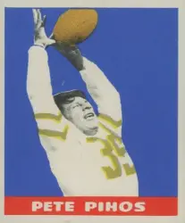 1948 Leaf Football Card #52M: Leo Nomellini rookie card