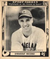 2015 Bob Feller 1950 Topps Highlight Of The Year Insert