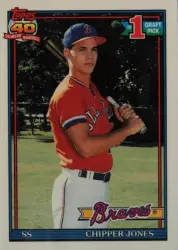 Top 10 Most Valuable Chipper Jones Rookie Cards 